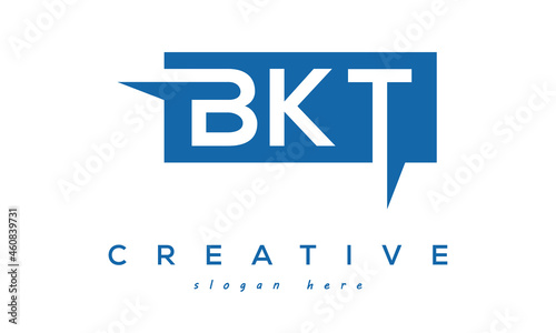 BKT creative three letters logo photo