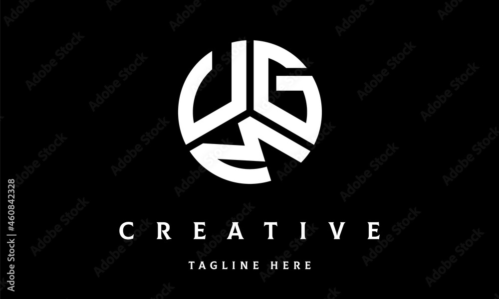 OGM circle three letter logo OGM circle three letter logo