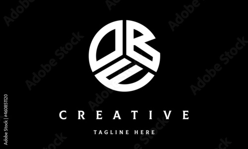 OBE circle three letter logo