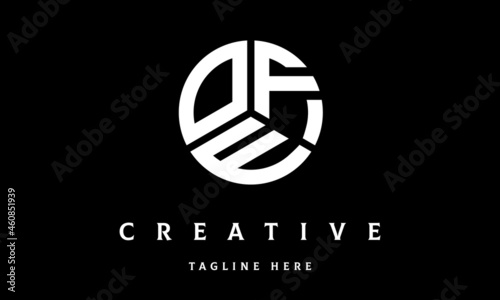 OFE circle three letter logo