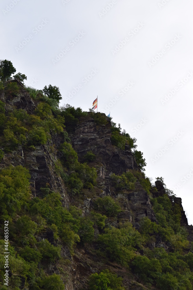 Aussichtspunkt auf dem Loreleyfelsen Aussichtspunkt auf dem Loreleyfelsen