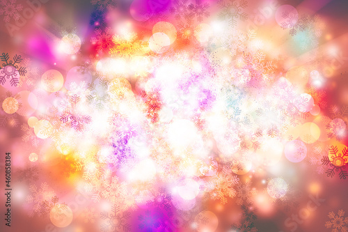 Pink blur abstract background. bokeh christmas blurred beautiful shiny Christmas lights