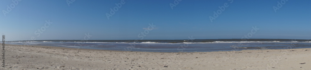 The picturesque North Sea in Germany	