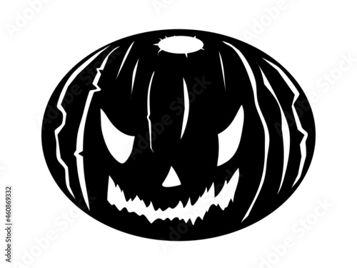 Halloween Carved Pumpkin HD Vector Art Illustration