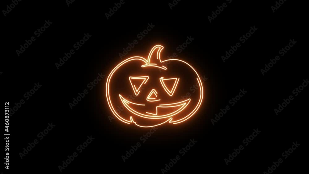 Halloween pumpkin. Animation of a burning pumpkin on fire, holiday on October 31, Halloween day. Halloween pumpkin. Animation of a burning pumpkin on fire, holiday on October 31, Halloween day.