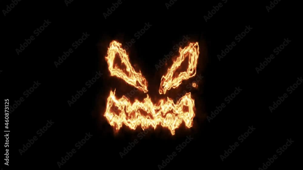 Halloween pumpkin. Animation of a burning pumpkin on fire, holiday on October 31, Halloween day. Halloween pumpkin. Animation of a burning pumpkin on fire, holiday on October 31, Halloween day.