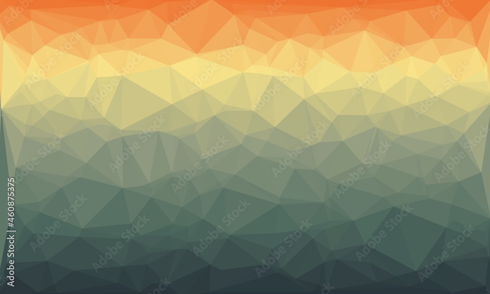 Fototapeta premium vibrant minimal multicolored polygonal background