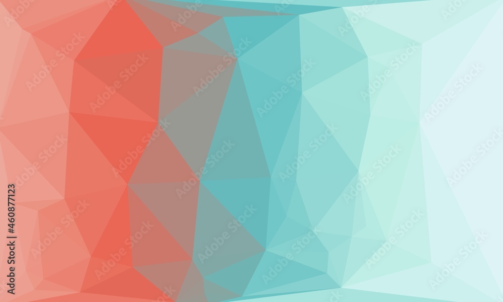 Fototapeta premium vibrant colorful geometric background with mosaic design