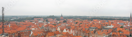 Cityscape Luneburg (in german Lüneburg) Lower Saxony (in german Niedersachsen) Germany