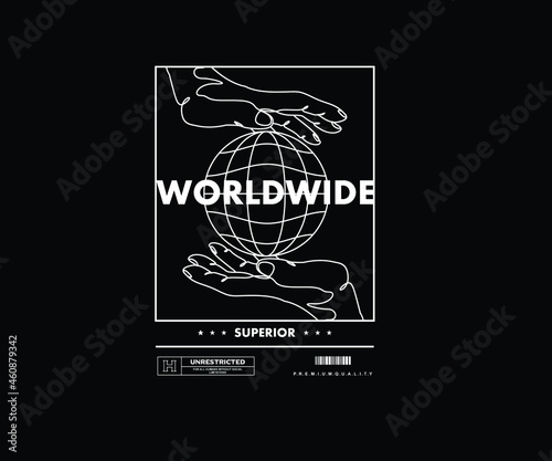 Aesthetic Graphic Design for T shirt  Street Wear and Urban Style