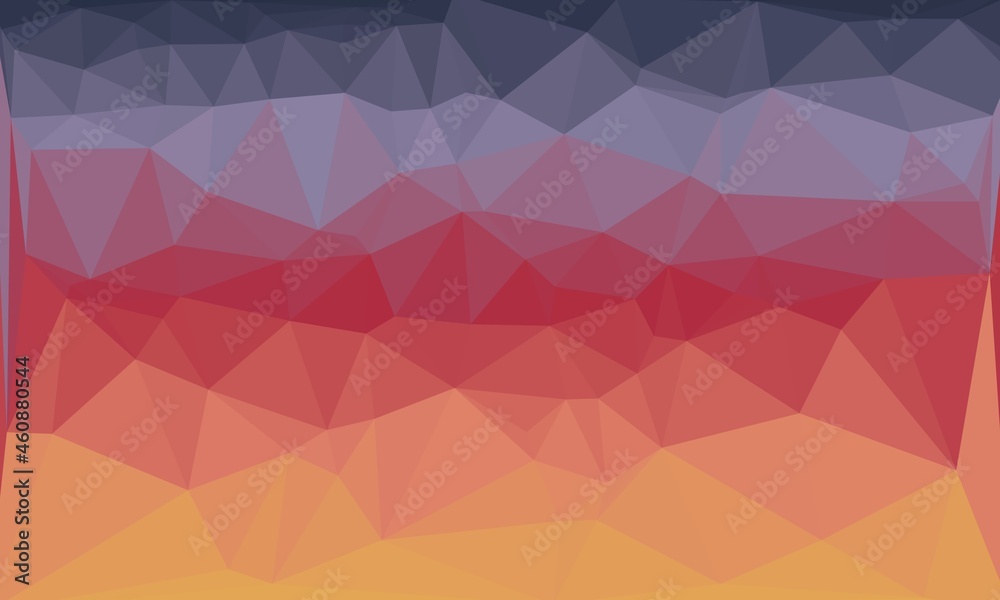 Obraz premium vibrant abstract multicolored background with poly pattern