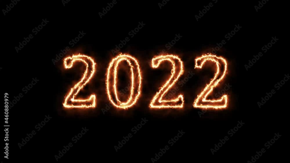 2022 is on fire. Animation on a black background letters 4K video is burning in a flame. New Year.
2022 is on fire. Animation on a black background letters 4K video is burning in a flame. New Year.