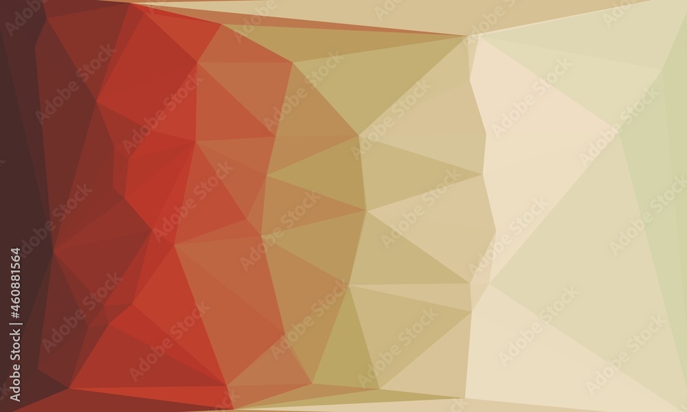Obraz premium vibrant colorful geometric background with mosaic design