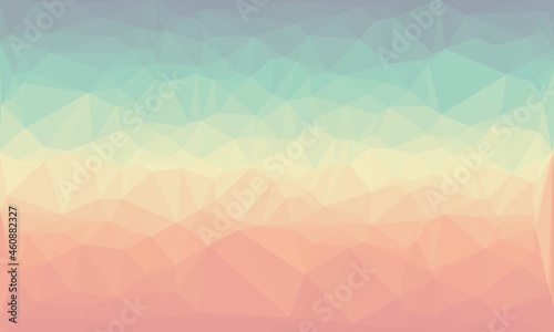 vibrant creative prismatic background with polygonal pattern
