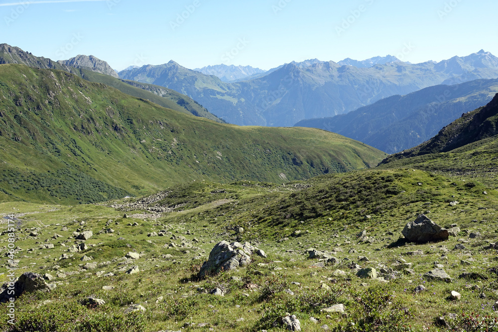 Landschaft bei Gargellen