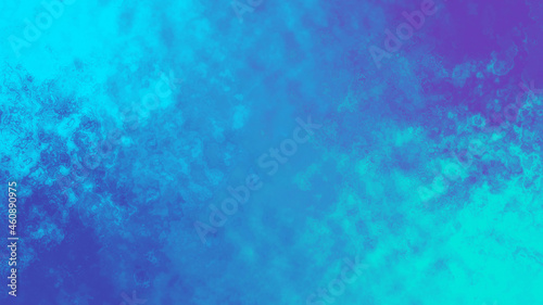 Abstract sea, ocean.Blue ink.Gradient background.Wallpaper for design.3D illustration.
