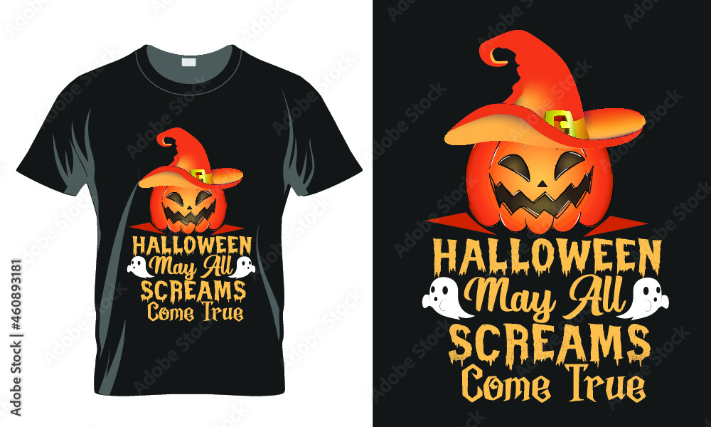 Halloween T-shirt Design 