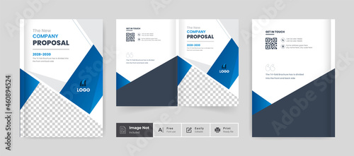 Corporate brochure cover page annual report book cover business profile design template creative elegant modern editable text and vector design layout