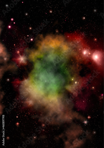 Being shone nebula