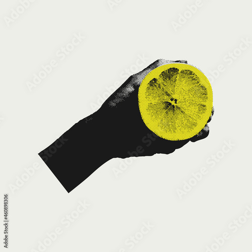 Geometric Vector Shape. Figure isolated on background.