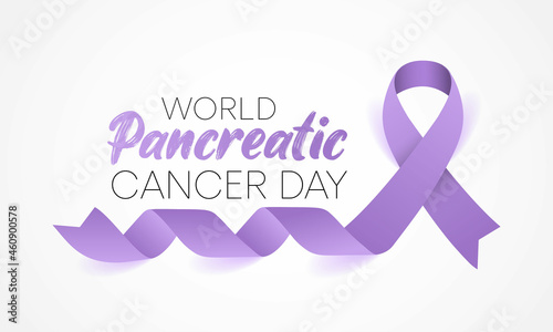 World Pancreatic Cancer day is observed every year in November.  is a disease in which malignant cells form in the tissues of the pancreas. Vector illustration