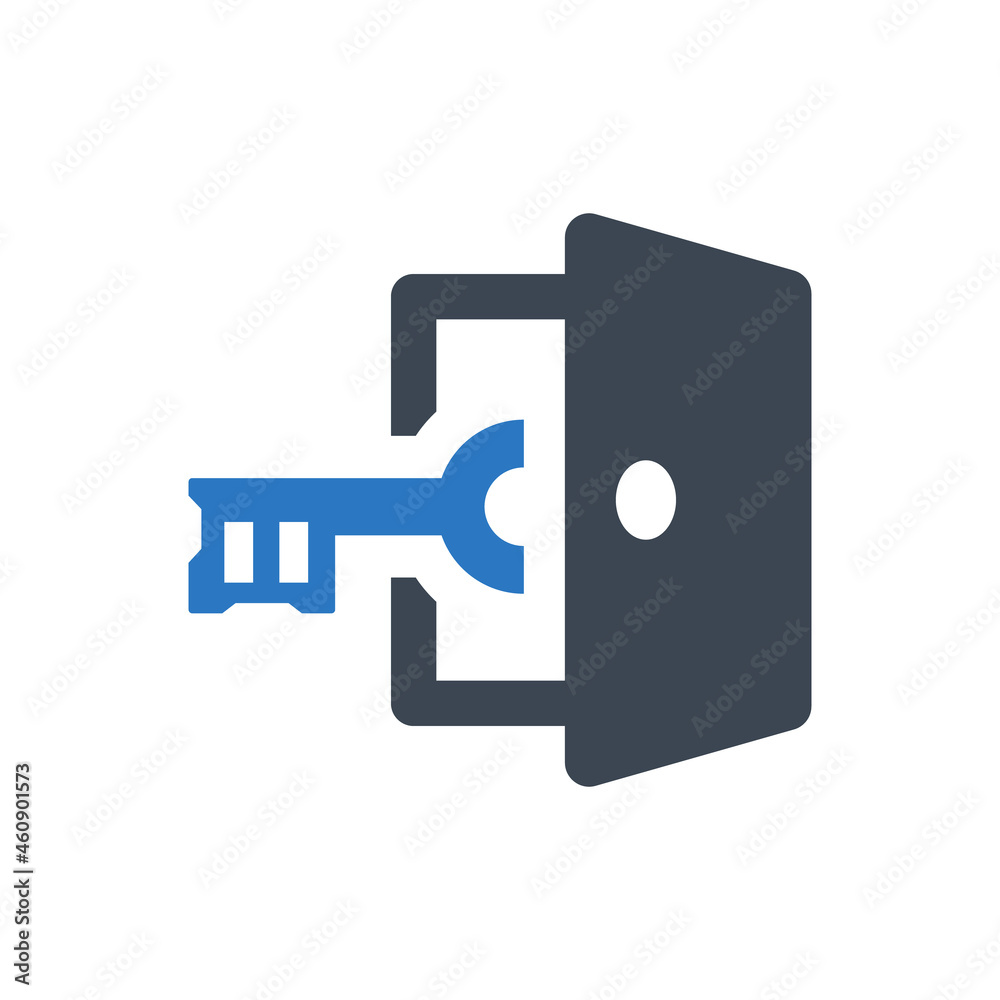 Fototapeta premium Login icon