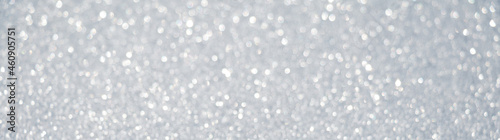 Beautiful Delicate Silver Bokeh Background
