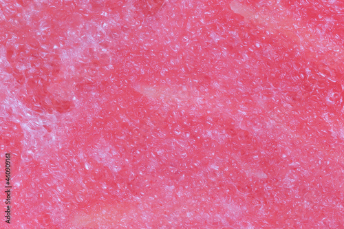 close up of red pulp of watermelon
