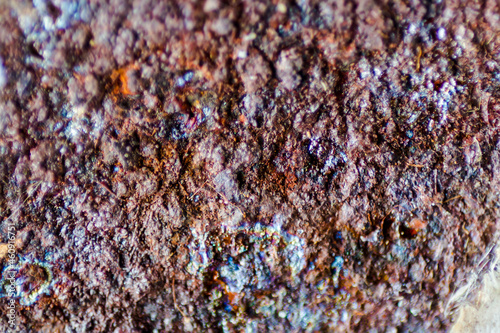 metal rust texture, macro photography, material steel, red, background