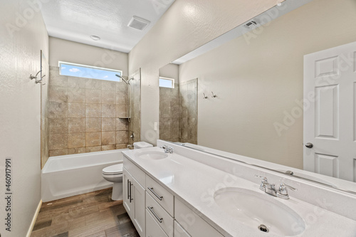 Interior White Bathroom