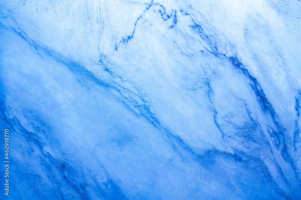 Blue marble wall. Cool, blue background with marble texture.
