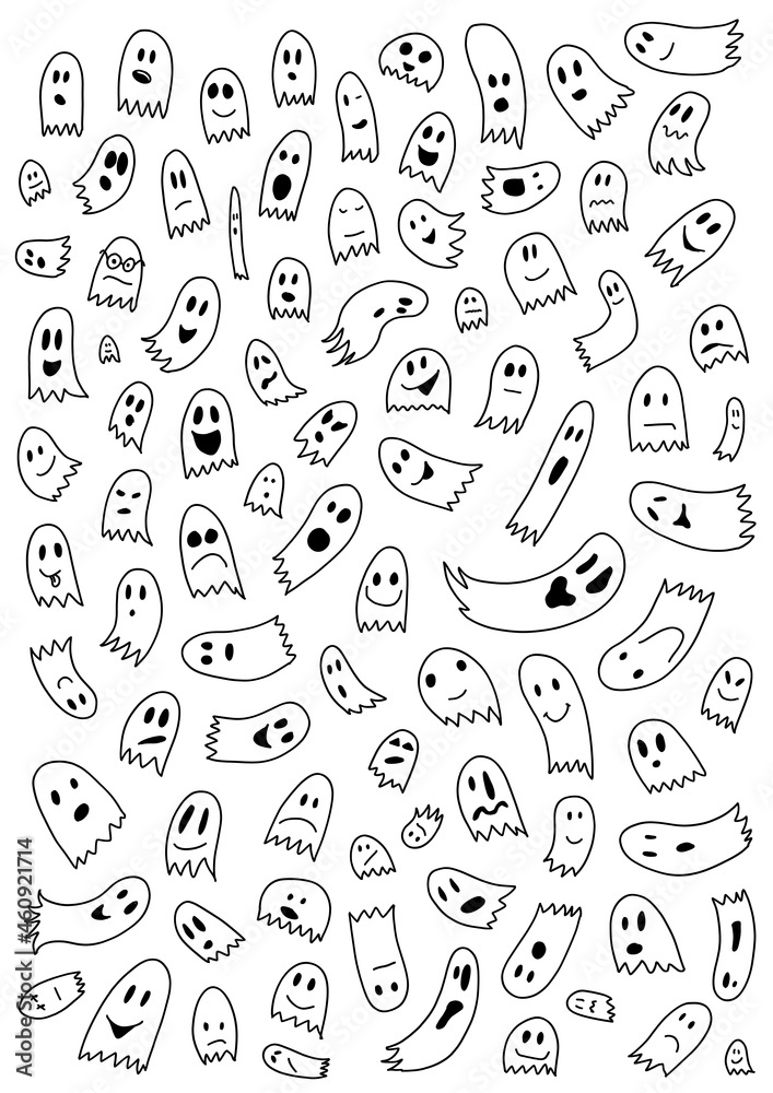 Geister - Halloween - obrazy, fototapety, plakaty 