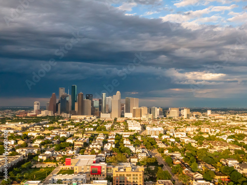 Aerial View Of Houston Texas photo