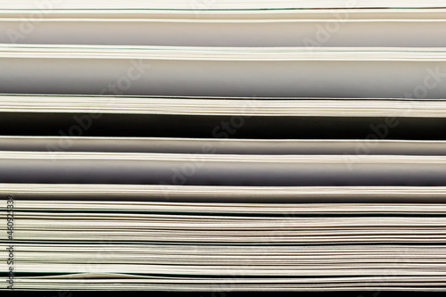 Open book pages close-up. Modern background. Education, school, reading concept © svetlanais