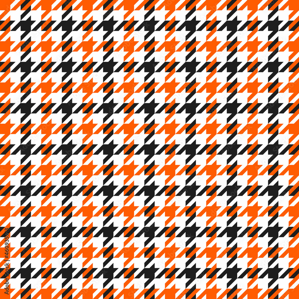 Goose foot halloween pattern
