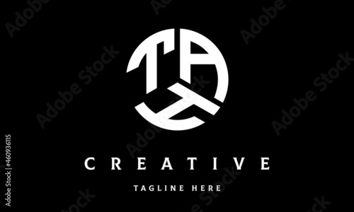TAH circle three letter logo