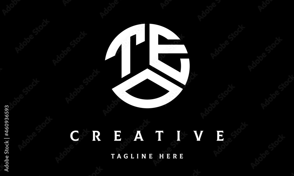 TEO circle three letter logo TEO circle three letter logo