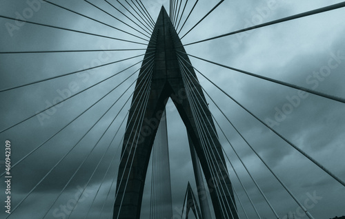 Fototapeta Naklejka Na Ścianę i Meble -  the city bridge