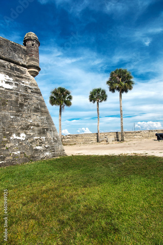 Castillo de San Marcos National Monument  in St. Augustine, Florida