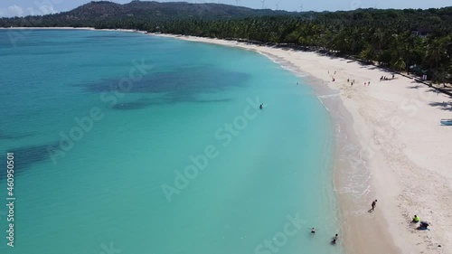view of the beach drone shots