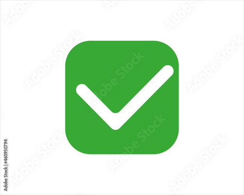 Free Download Check box icon, green check mark, vector - GFXLoad