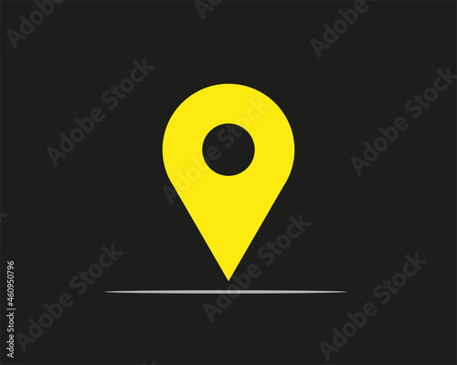 location icon, point of location, iPin Point Logo, vector