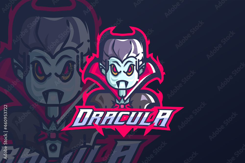 Dracula  - Esport Logo Template