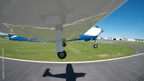 General Aviation Aircraft On A Normal Flight photo