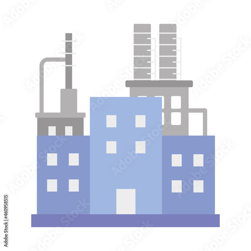 refinery plant building