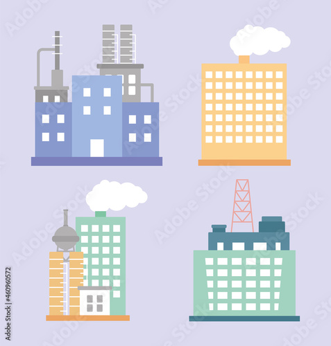 factory buildings plants