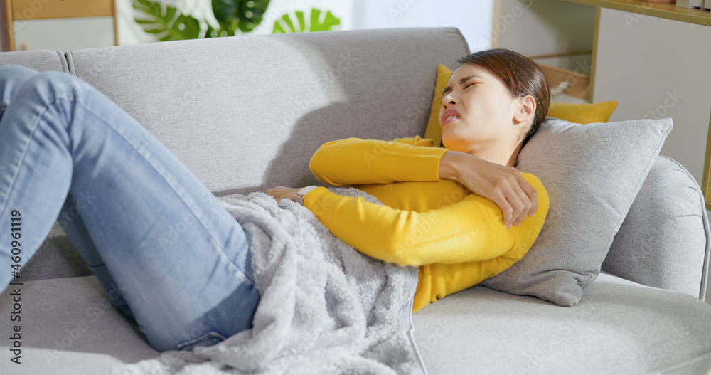Obraz premium woman aches all over