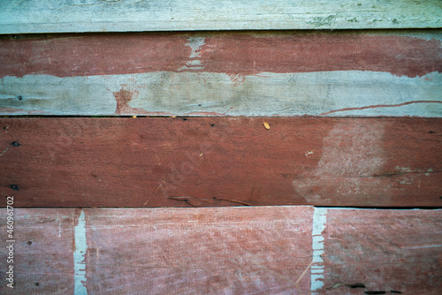 Antique vintage brown and white wooden wall texture