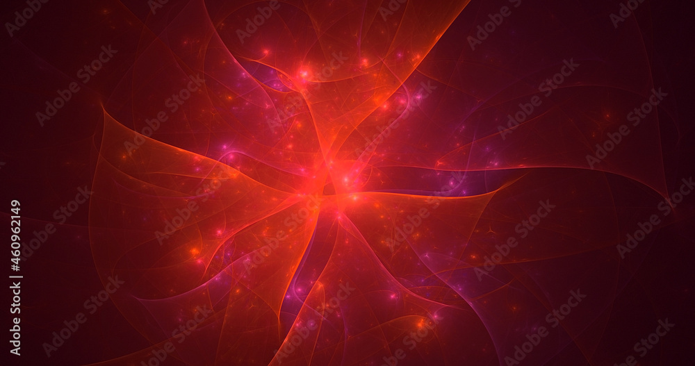 3D rendering abstract colorful fractal light background 3D rendering abstract colorful fractal light background