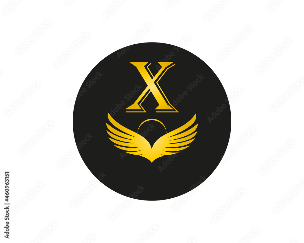 Initial letter X logo template Initial letter X logo template